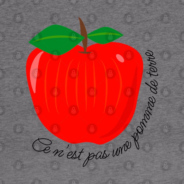 Whimsical Apple Art by thejamestaylor